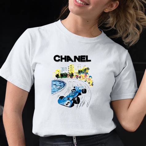 chanel f1 shirt price|chanel's formula 1 tees.